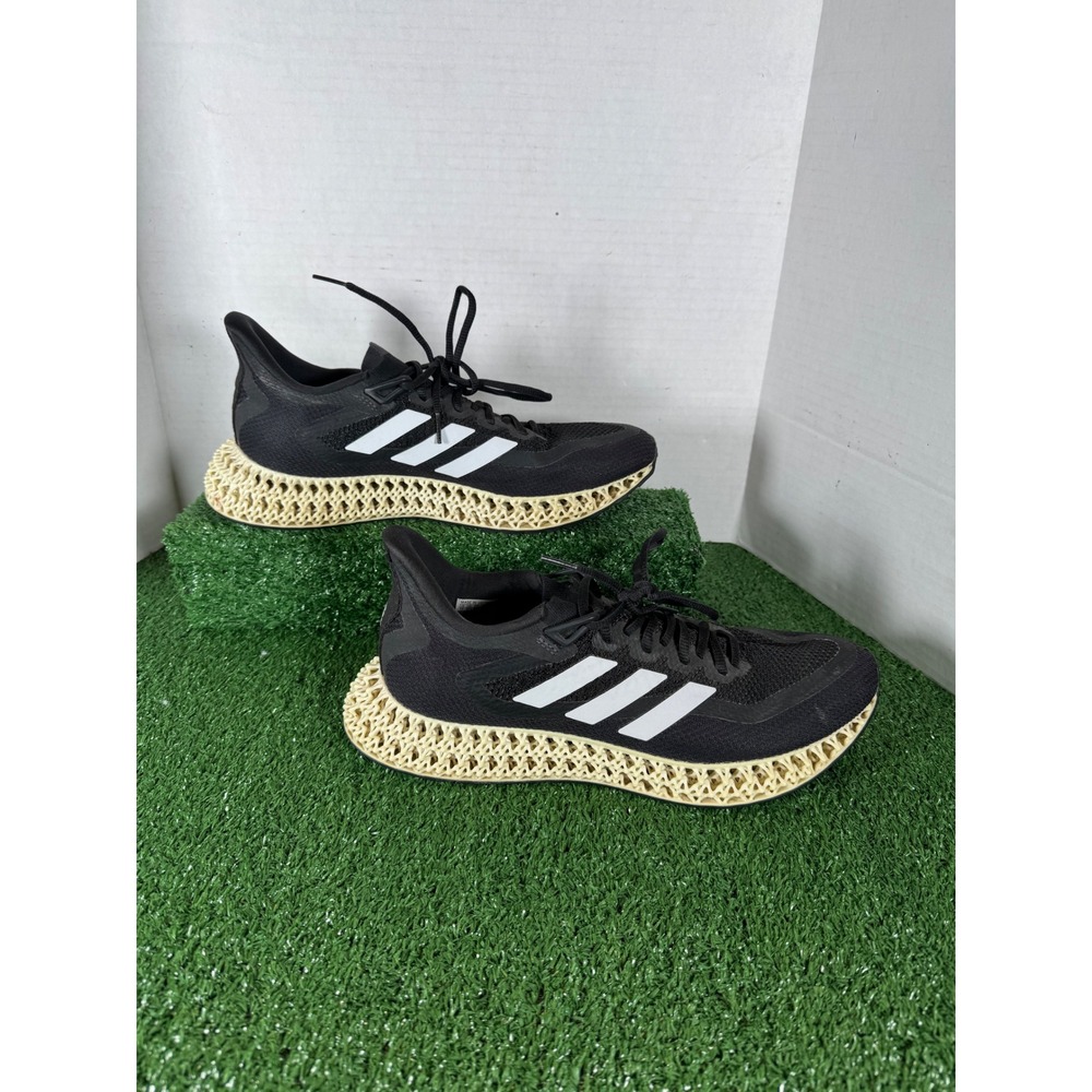 Adidas Men Black White‎ 4D FWD Running Shoes Sneakers Continental Sole Size 11